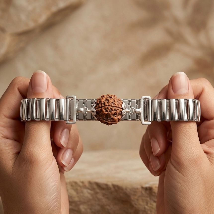 5 Mukhi Rudraksha Astra Bracelet