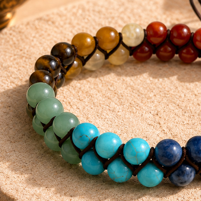 7 Chakra Spectrum Bracelet