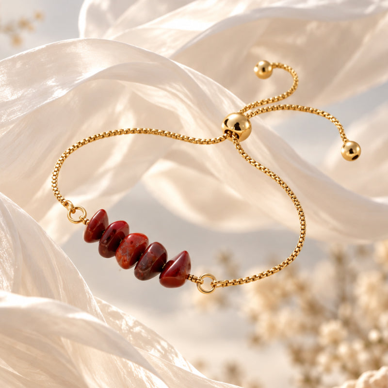 Sienna Red Jasper Bracelet