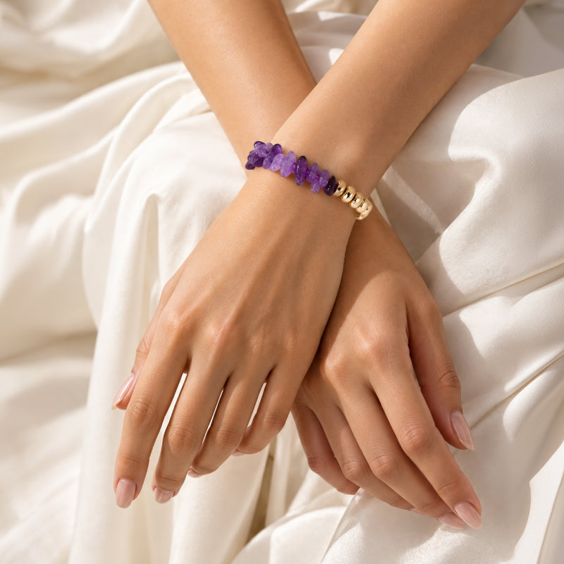 Élise Amethyst Bracelet