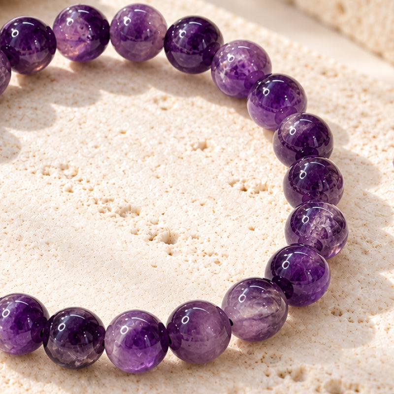 Raw Amethyst Serenity Bracelet