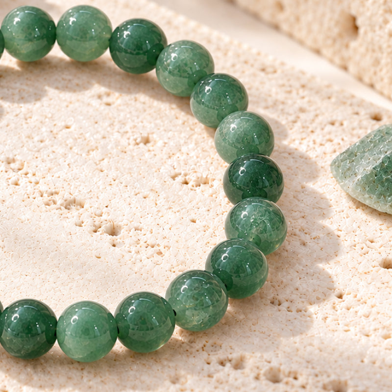 Raw Green Aventurine Prosperity Bracelet