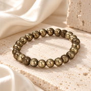 Raw Pyrite Wealth Manifestation Bracelet