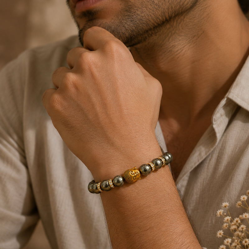 Pyrite Wealth Manifestation Bracelet