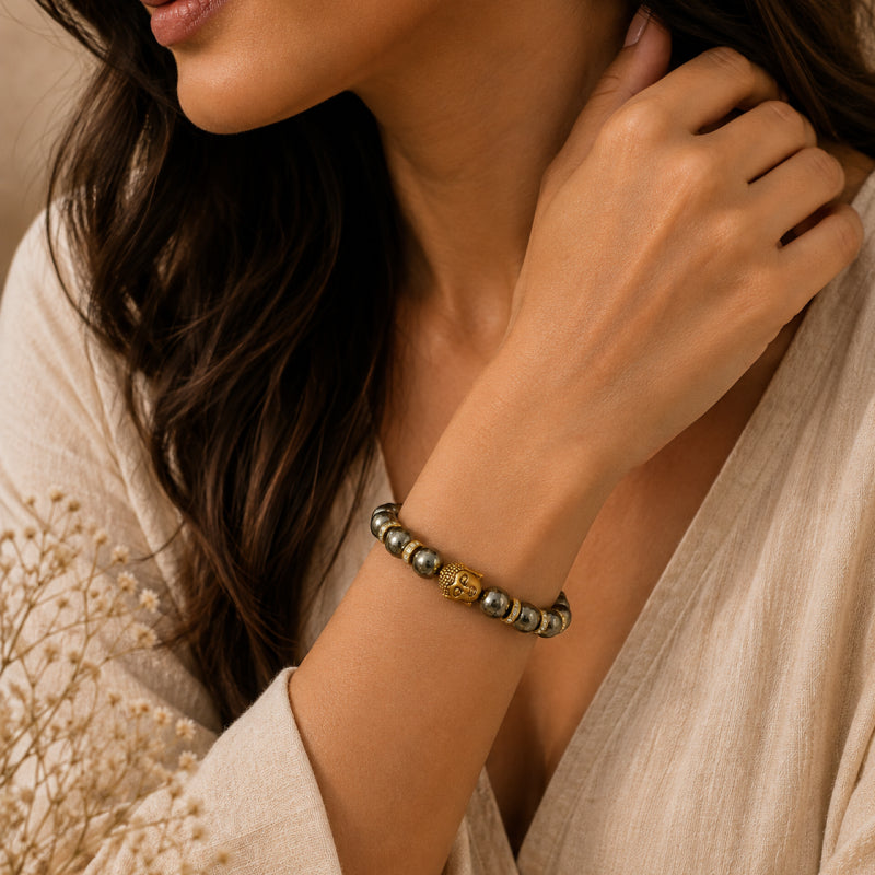 Pyrite Wealth Manifestation Bracelet