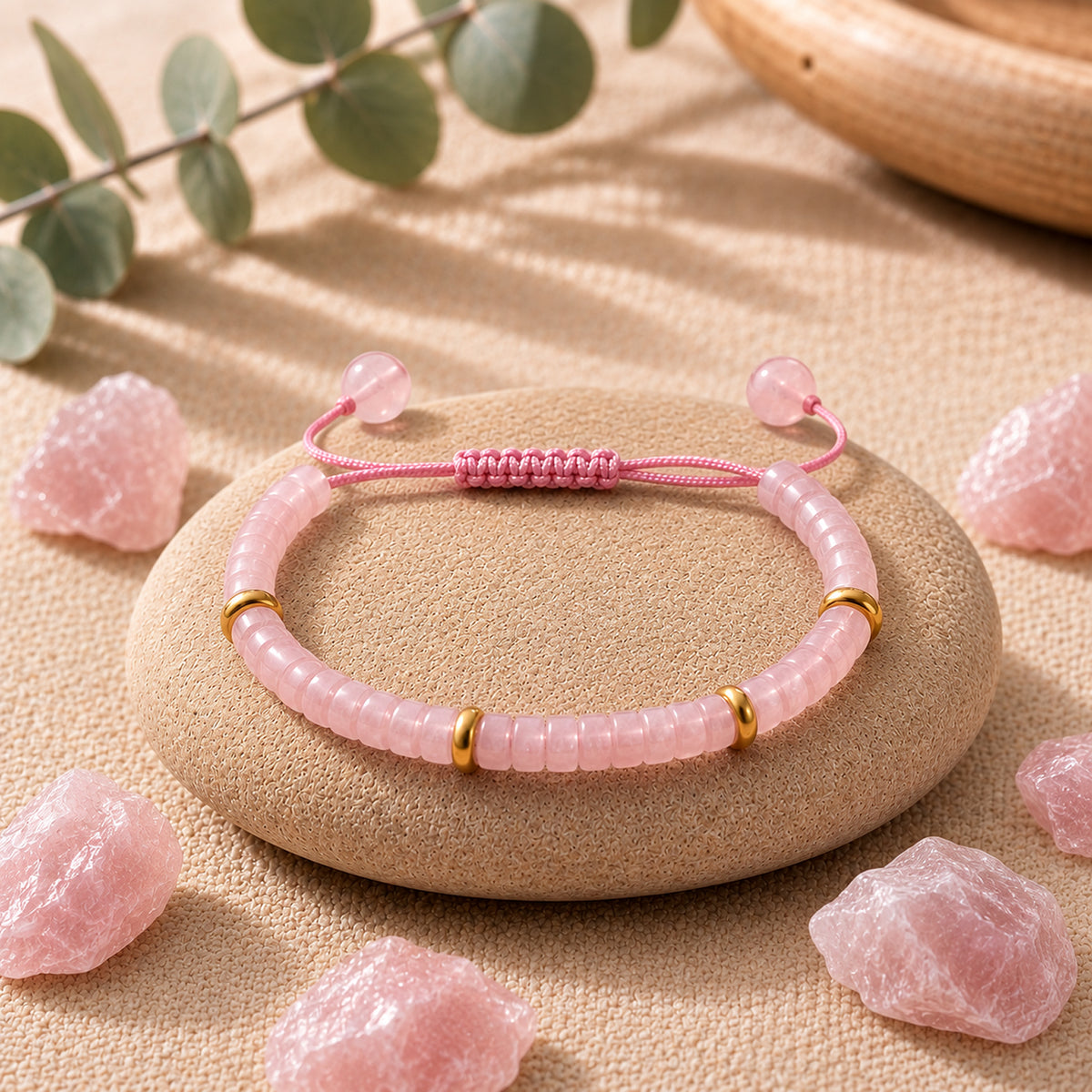 Rose Quartz Amour Bracelet
