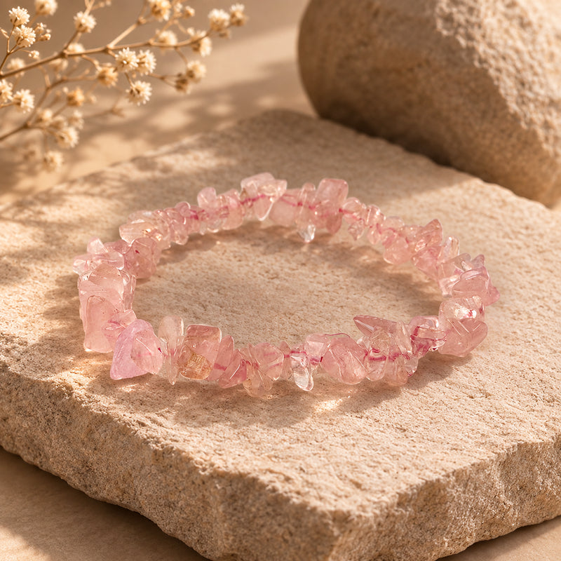 Dreamy Rose Quartz Bracelet