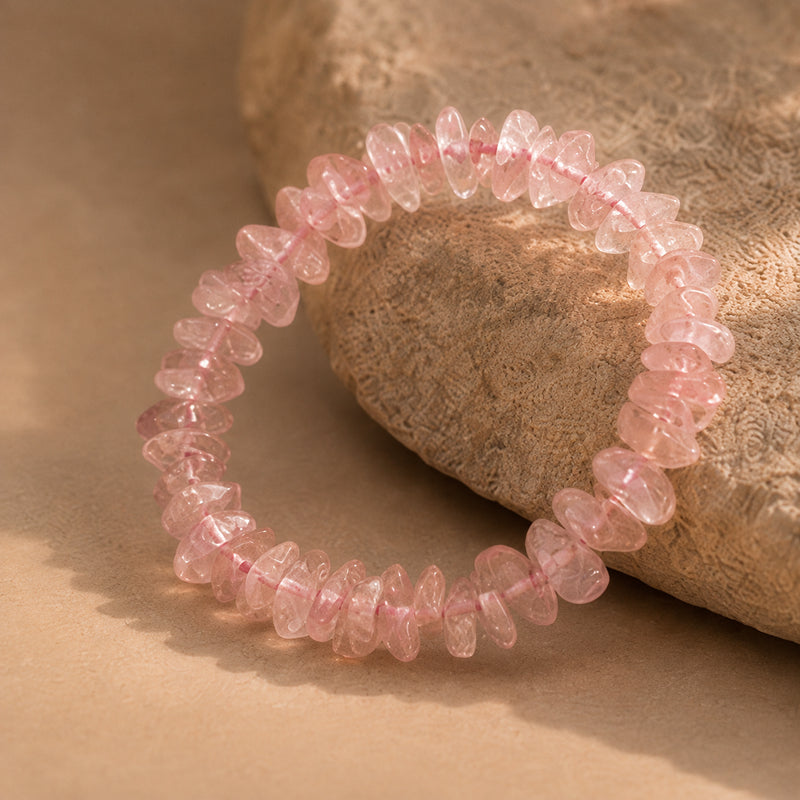 Dreamy Rose Quartz Bracelet