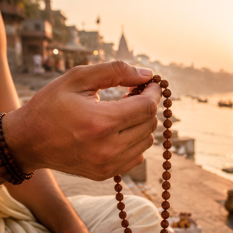 Authentic Rudraksha Japa Mala