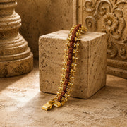 Rudraksha Golden Guardian Bracelet