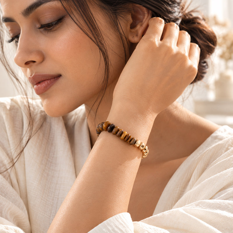 Soren Tiger Eye Bracelet