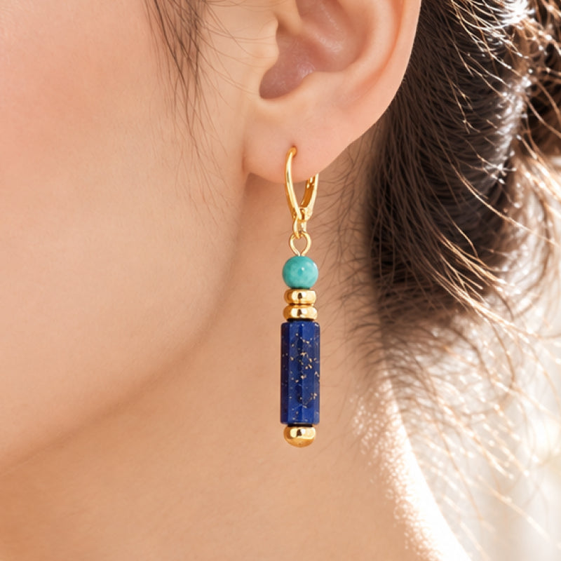 Marielle Lapis Lazuli Drop Earrings