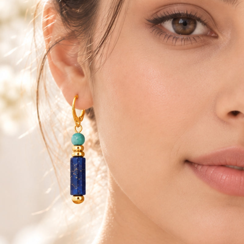 Marielle Lapis Lazuli Drop Earrings