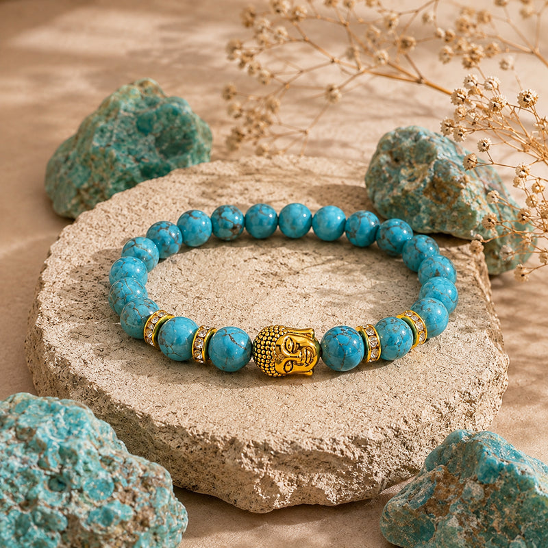 Buddha Turquoise Harmony Bracelet