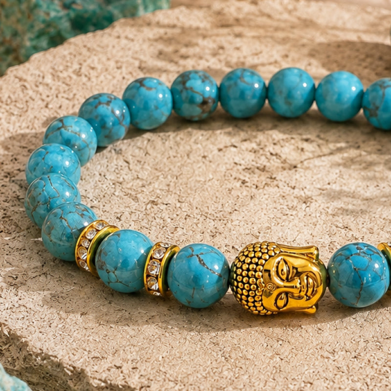 Buddha Turquoise Harmony Bracelet