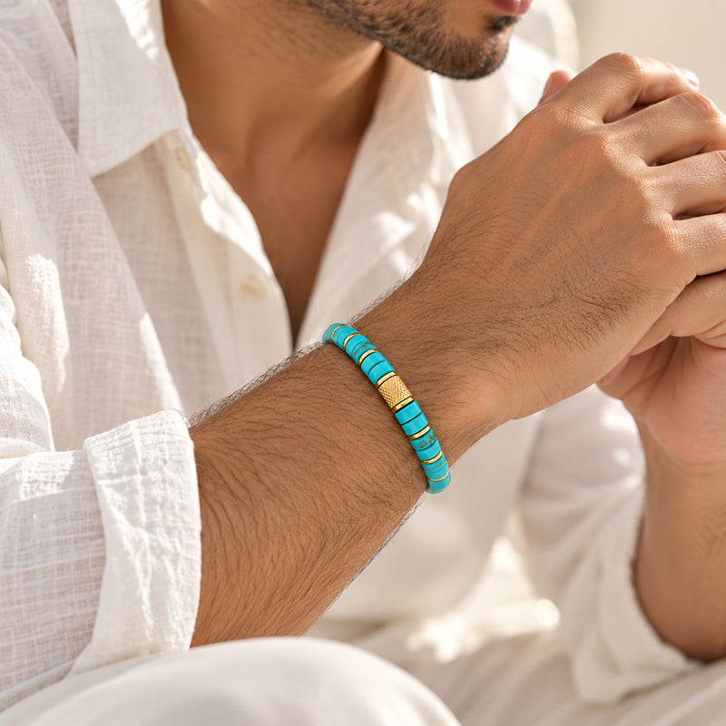 Arden Turquoise Unisex Bracelet
