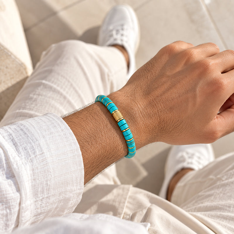 Arden Turquoise Unisex Bracelet