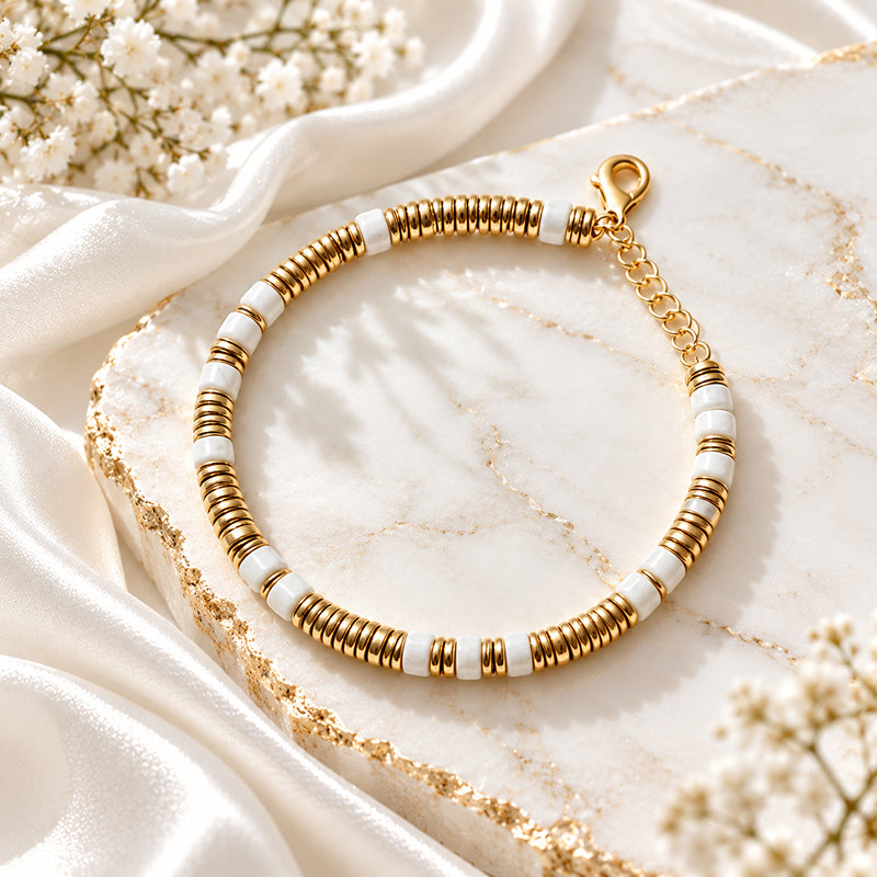 Celine Howlite Bracelet