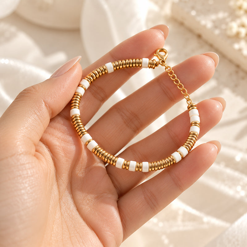 Celine Howlite Bracelet