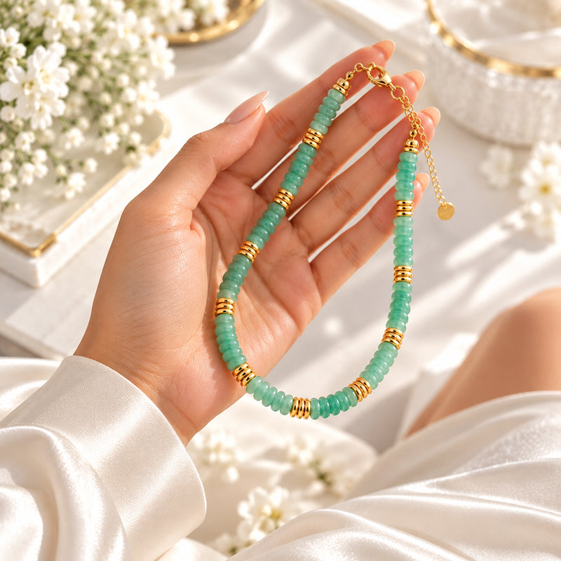Cavelle Green Aventurine Necklace