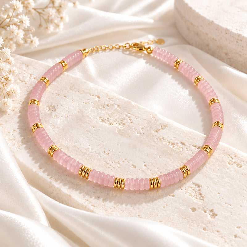 Cavelle Rose Quartz Necklace