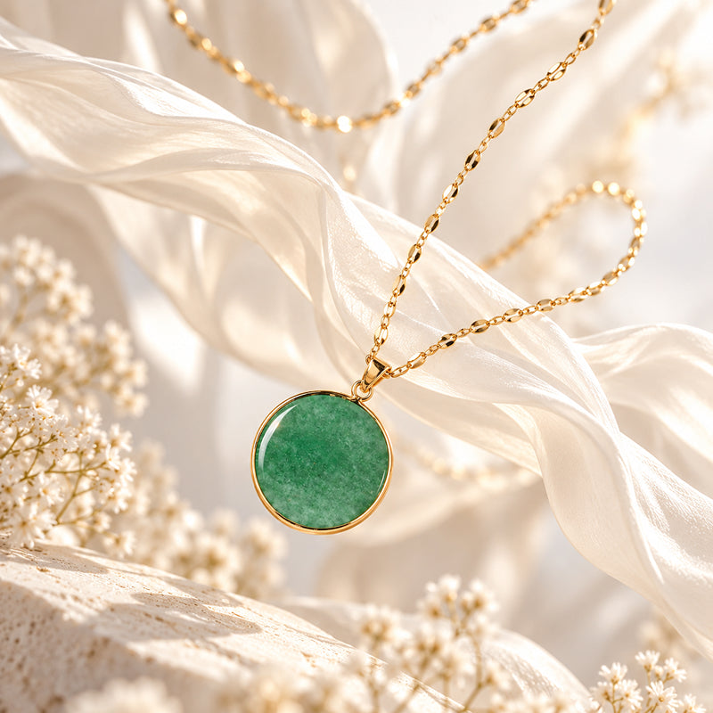 Seraphine Green Aventurine Necklace