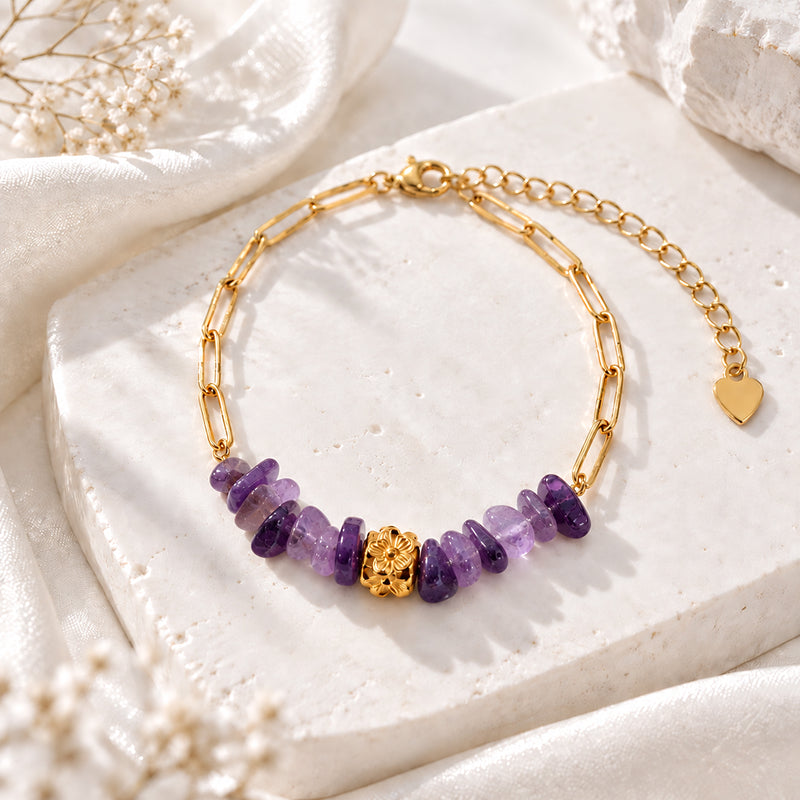 Estelle Amethyst Bracelet