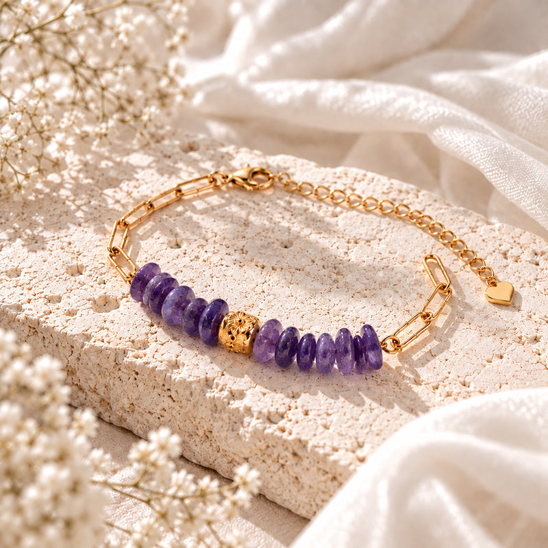 Estelle Amethyst Bracelet