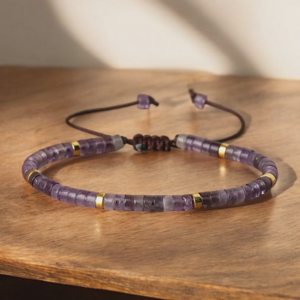 Tirtam Amethyst Cosmic Eclipse Bracelet